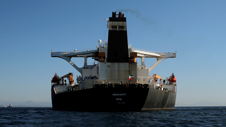 Adrian Darya 1 Iranian oil tanker