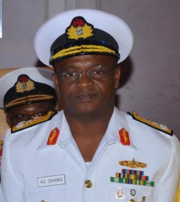 Chief of Naval Staff, Rear Admiral Zubairu Gambo