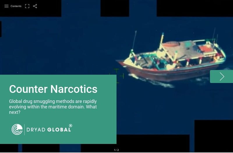 Counter Narcotics report cover