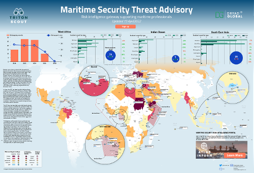 Dryad Global Maritime Security Threat Advisory