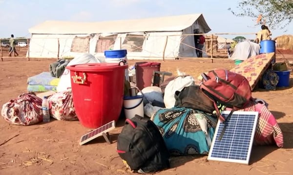 Mozambique IDP resettlement in Nampula province