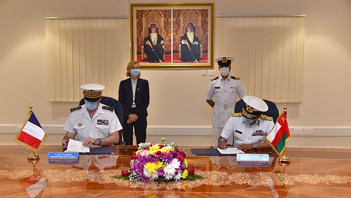 Oman sign maritime security agreement