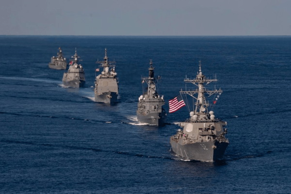 Japan and the United States began a 10-day joint military exercise on Monday. Photo: US Pacific Fleet