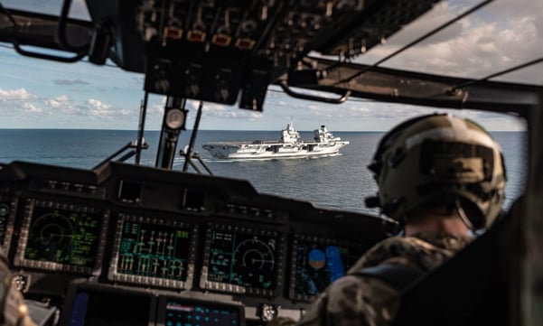 UK aircraft carrier, Queen Elizabeth 