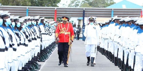 Uhuru launches second naval base in Manda Bay