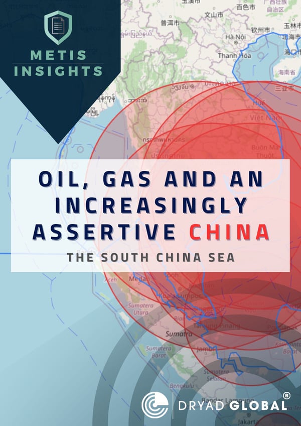 The South China Sea: Oil and Gas and an Increasingly Assertive China