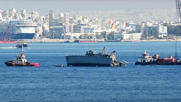 https://www.thedrive.com/the-war-zone/37293/a-greek-navy-minehunting-vessel-got-sliced-in-two-by-a-container-ship