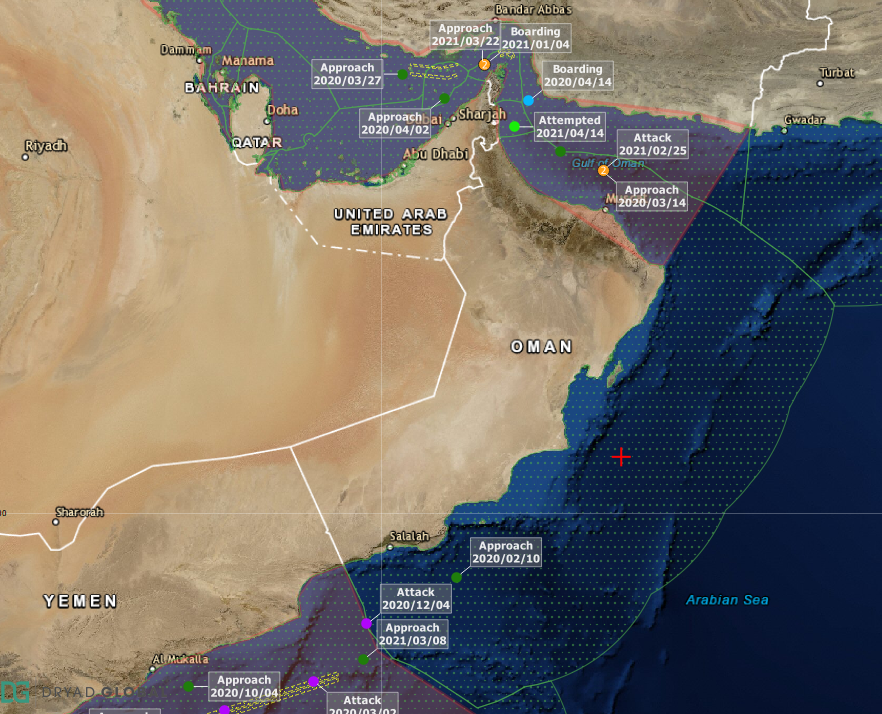 UKMTO Incident Warning